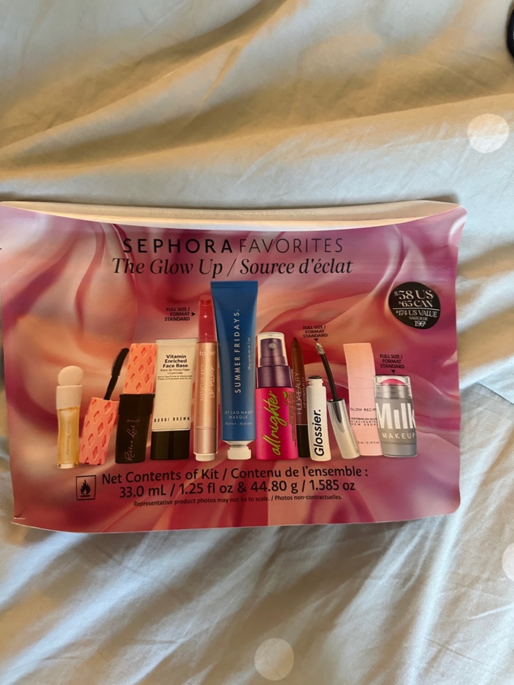 Sephora Favorites The Glow Up Kit - Pink & Blue Accents